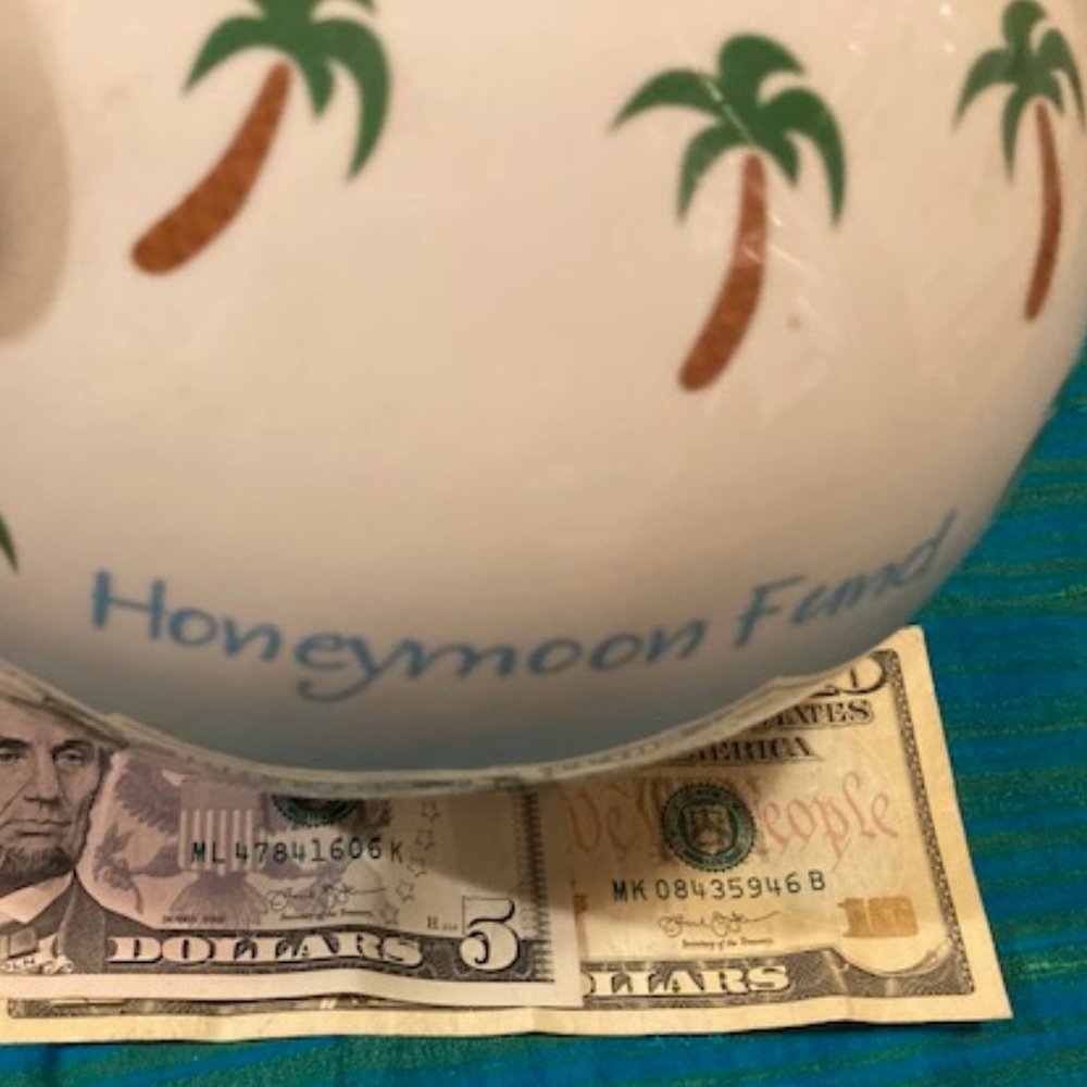 "Honeymoon Fund" Piggy Bank